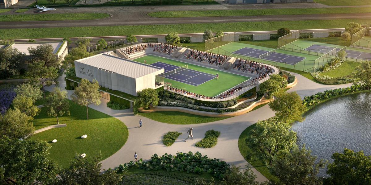 Arena esportiva Porto Belo Tennis